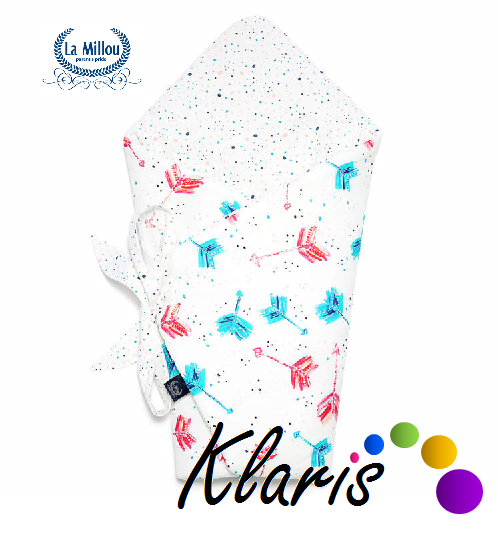 La Millou - Luxusní zavinovačka Boho Neon Arrows & Boho Neon Drops