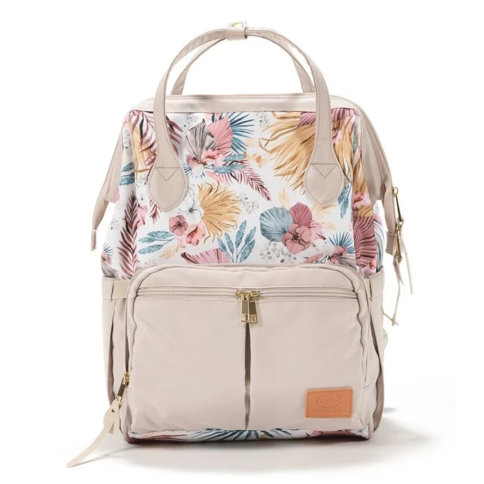 Multifunkční batoh La Millou Dolce Vita - Boho Palms Light