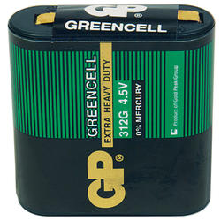 Baterie GP 312G Greencell 4,5V